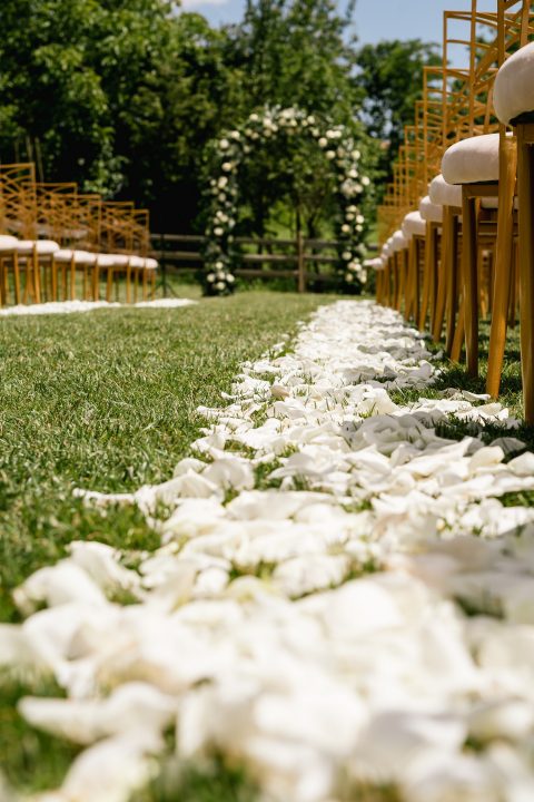ceremonie in aer liber micus barn